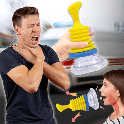 جهاز إسعافات أولية🚨 للإنقاذ من الاختناق Anti-Choking-Device